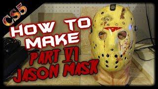 (DIY) How to Make a Part 6 (Jason Lives) Jason Mask, Step by Step Tutorial