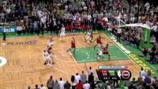 Ray Allen Game Winning 3 VS Bulls 4/20/09