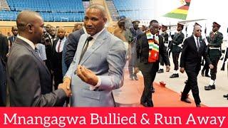 WATCH: Mnangagwa Bullied & Run In Botswana