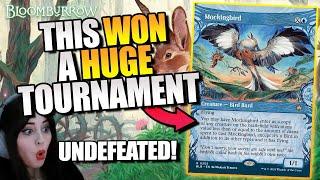 You WON'T BELIEVE the deck that won this tournament!Standard MTG Gameplay & Deck Tech