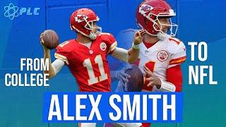 Alex Smith from College to NFL - Throwing Mechanics