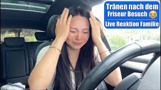 Tränen nach dem Friseur  Neue Haare Transformation & LIVE Reaktion der Familie! Mamiseelen