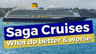 Saga Cruises. What Do Better And Worse Than Other Cruise Lines?