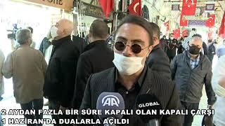 Kapalıçarşı ve Mısır Çarşısı açılışı