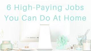 6 Ways to Earn SIX FIGURES Working from Home