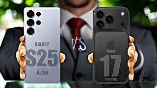 Samsung Galaxy S25 Ultra 5G vs iPhone 17 Pro Max @Thepmtech