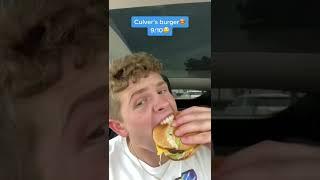 Whataburger VS Culver’s! (Food battle) #shorts #fastfood #challenge