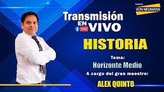 Clases EN VIVO HISTORIA .  Tema: Horizonte Medio.