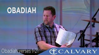 Obadiah verses 1-21   -  The Book of Obadiah