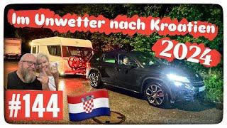 Kroatien mit dem Wohnwagen 2024 ( Camping Park Umag)Vorbereitung,Anfahrt und Aufbau.... !!!