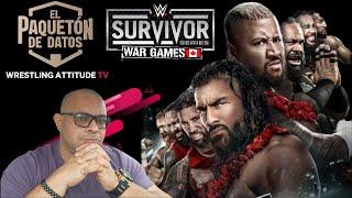 Paqueton de Datos WWE Survivor Series 2024