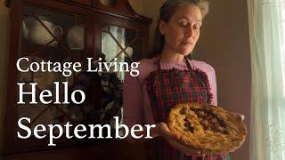 Cozy Days Of September  Autumn is in The Air  Slow and Cozy Life  ️ Apple Pie  Fall Homemaking