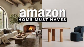 AMAZON HOME MUST HAVES! INTERIOR DESIGN TRENDS 2025!