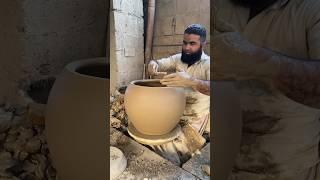 Traditional Big Clay Pot Making Short ️ #shorts #trending #clay