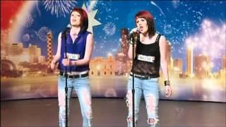 Phuzion Twins -  Whole Lotta Love - Australia's Got Talent 2012 audition 8 [FULL]