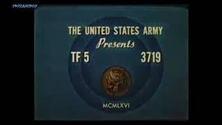 United States Army Training video. latitude and longitudes. (Navigation)