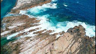 [4K Drone Video] Canal Rocks in Western Australia, amazing rocks and waves of the Indian Ocean!