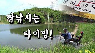 [한무 낚시TV] ep26 - 토종터 생미끼 짬낚시 / 짬낚은 알테니스킵