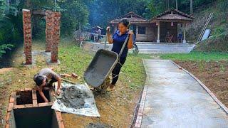 Construction progress at resettlement area: A secret underground structure gradually takes shape