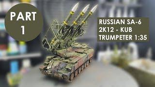 Trumpeter - 1:35 SA-6 / 2K12 - Part 1 : Unbox - Main Build