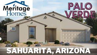 Tour the Palo Verde floor plan by Meritage Homes [Arbor at Madera Highlands - Sahuarita Arizona]