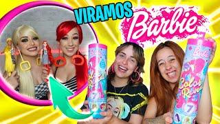 A BARBIE SURPRESA DEFINE A NOSSA MAKE | VIRAMOS BARBIES? Ft Jessica Cardoso