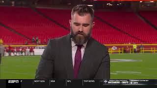 Somber Jason Kelce Addressed Penn State Incident on MNF Countdown: “I chose to greet hate with hate”