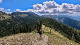 Flathead Lookout trail in Montana's Flathead National Forest in 4K