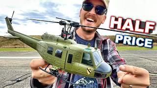 Greatest Scale Military RC Helicopter Only $250 - Eachine E190 HUEY Heli