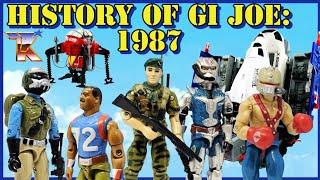 History of GI Joe - 1987 | Vintage A Real American Hero Action Figures | 80s Toys & Playsets