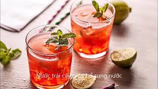 Có nên uống nước ép trái cây vào buổi tối?