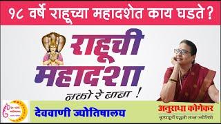 राहूची महादशा | Rahu Mahadasha | Marathi jyotish | Astrology in Marathi