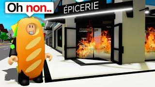 JE TRAVAILLE DANS LA NOUVELLE ÉPICERIE SUR BROOKHAVEN ROBLOX