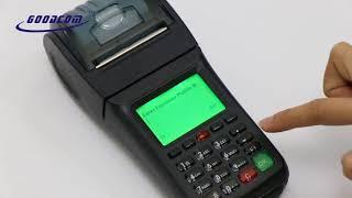 Goodcom Handheld Airtime/Mobile Top up Voucher Printing Machine