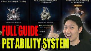 Important Guide for the New Pet Ability System