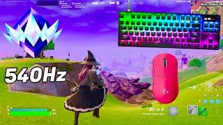 SteelSeries Apex Pro TKL ASMR  Solo Gameplay  Satisfying Keyboard Fortnite 360 FPS 4K