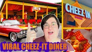 We went to the VIRAL CHEEZ-IT DINER! Was it worth the hype? Cheez-In Diner in Woodstock, NY