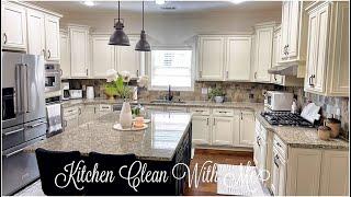 Kitchen Clean & Decorate With Me | Kitchen Decorating Ideas | Kitchen Decor | Island Styling