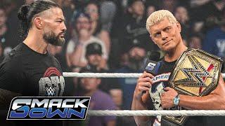 Roman Reigns and Cody Rhodes form a dream team: SmackDown highlights, Sept. 13, 2024