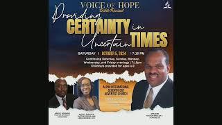 Voice Of Hope Bible Revival - Session 13 "The Last Generation"