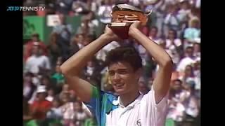 Incredible Rallies in Becker v Bruguera Epic | Monte Carlo Final 1991