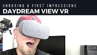 Google Daydream View VR Unboxing & First Impressions!