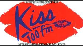 [G204] Kiss 100 First Day ~ 01/09/1990 ~ Ex Pirate Radio