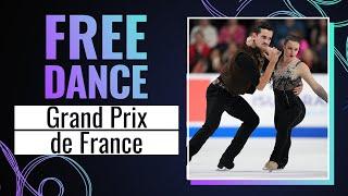 Ice Dance Free Dance | Grand Prix de France 2024 | #GPFigure