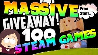 Massive Steam Game Giveaway || 100 Steam Games || Giveaway Ended