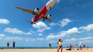 AirAsia Scary Landing Boeing 737Neo at Los Angeles International Airport