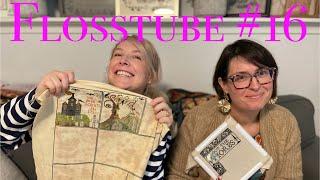 Floss Tube #16: cross-stitch quilts & knitting