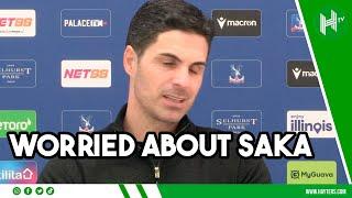 JESUS AMAZING BUT SAKA A WORRY | Mikel Arteta | Crystal Palace 1-5 Arsenal