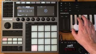 Wie verwende ich externe MIDI-Geräte mit MASCHINE+?