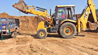 JCB 3DX | CAT JCB | HITACHI POKELAN | doing very hard work at the very different places